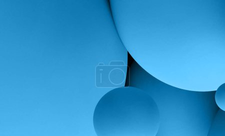 Picton Blue Abstract Diseño de fondo creativo
