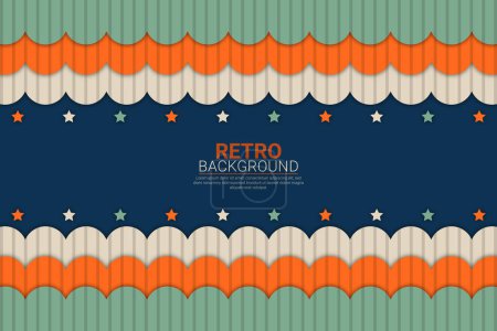Retro Vector Background Style Poster 647698662