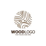 wood logo based vector design