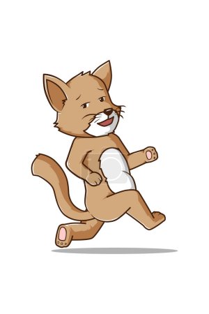 Téléchargez les illustrations : Illustration de dessin animé pour chat - en licence libre de droit