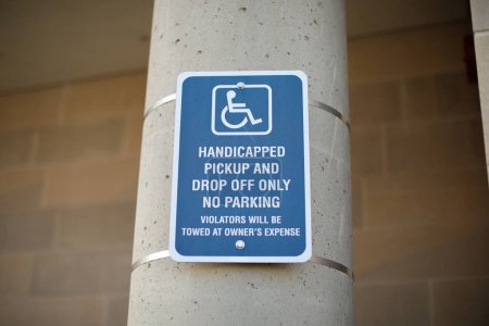 Photo for Parking sign on the street - Royalty Free Image