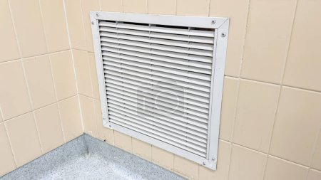 Photo for Air vent system representing connectivity, circulation, and fresh air, symbolizing the flow of energy and efficient functionality - Royalty Free Image