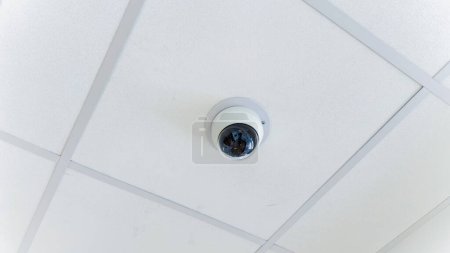 Photo for Surveillance and protection, this security camera captures a sense of vigilance and control, emphasizing the importance of safety in our modern society - Royalty Free Image