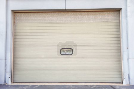 Photo for Symbolic haven of aspirations and security, a home garage embodies dreams, craftsmanship and shelter, the heart of domestic ambition - Royalty Free Image