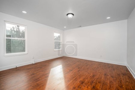 Photo for Interior design of an empty room. 3d rendering - Royalty Free Image