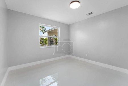 Photo for Interior of a empty apartment with window. - Royalty Free Image