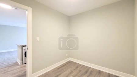Foto de Interior de la habitación vacía en nuevo apartamento. renderizado 3d - Imagen libre de derechos