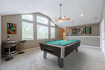 Photo for Interior view of the billiard room - Royalty Free Image