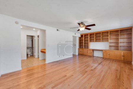 Foto de Interior de un moderno apartamento vacío. renderizado 3d - Imagen libre de derechos