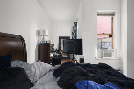 Foto de 3d representación de acogedor dormitorio interior - Imagen libre de derechos