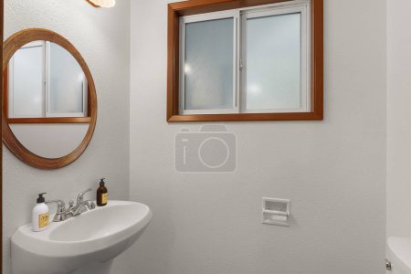 Photo for Interior of modern bathroom. 3d rendering - Royalty Free Image