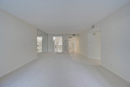 Foto de Diseño interior de la habitación vacía. renderizado 3d - Imagen libre de derechos