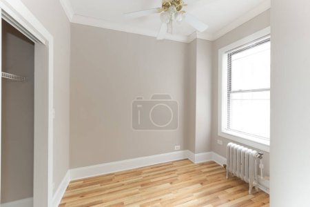 Foto de Nuevo diseño interior de la habitación vacía. Apartamento nuevo - Imagen libre de derechos