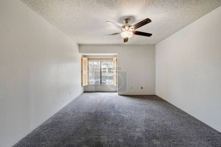 Photo for Empty space of new contemporary apartment. Modern home - Royalty Free Image