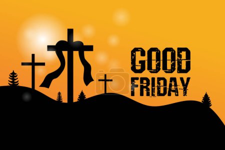 Good Friday banner and social media post