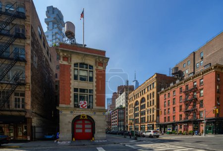 Photo for New York, USA, August 2022 - The Ghostbusters Headquarters in New York City - Royalty Free Image