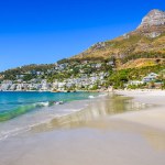Camps Bay Beach in Cape Town.