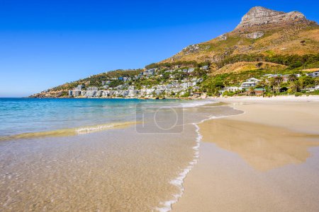 Photo for Camps Bay Beach in Cape Town. - Royalty Free Image