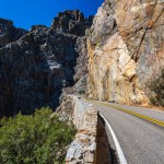 The Scenic Byway in the Kings Canyon national park.