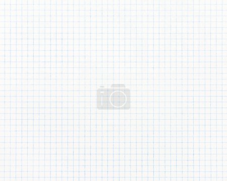 Photo for Blue graph paper background, note paper - Royalty Free Image