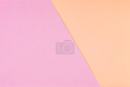 Foto de Papel de color pastel púrpura y melocotón para fondo - Imagen libre de derechos