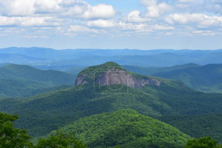 Looking Glass Rock from the Blue Ridge Parkway