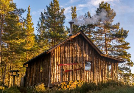 Photo for Woodman's Hut in the Cairngorms - Royalty Free Image