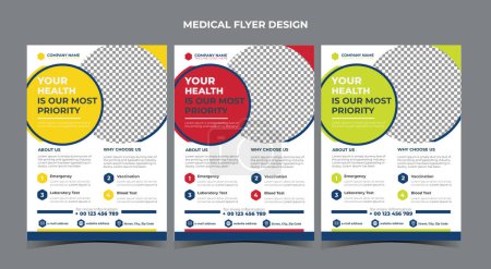 Medical and Healthcare Service Flyer Design