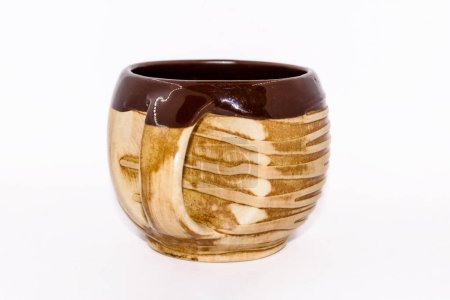 Téléchargez les photos : Impressionnant porcelaine argile & porcelaine tasse à thé et tasse à café décoré et peint - en image libre de droit