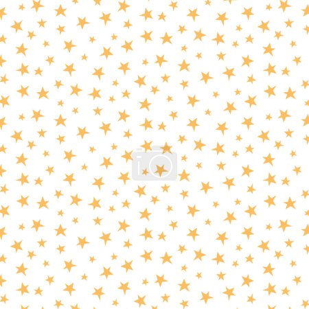 Foto de Estrellas patrón sobre un fondo transparente, patrón sin costuras, gráfico vectorial para textil, fondo, papel. Estrella de impresión - Imagen libre de derechos