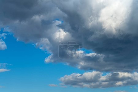 Photo for Clouds in the blue sky - Royalty Free Image
