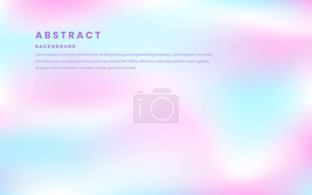 Illustration for Abstract pink blue white gradient background design. Illustration vector 10 eps. - Royalty Free Image