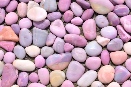 Foto de Hermosa piedra de Macro Pastel cautivadores colores y texturas - Imagen libre de derechos