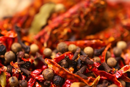 Photo for Beautiful Spices Macro Exploring the Vibrant World of Culinary Delights - Royalty Free Image