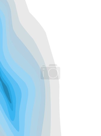 Illustration for Abstract layered texture. Vector background - Royalty Free Image