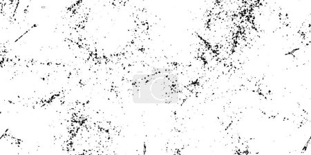 Photo for Grunge texture of dots, splashes, stains. Vector black background - Royalty Free Image