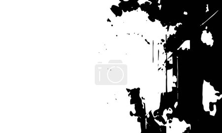 Photo for Abstract shapes, spots. Grunge texture. Vector background - Royalty Free Image
