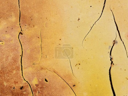 Photo for Red brick texture macro closeup, old detailed rough grunge texture - Royalty Free Image