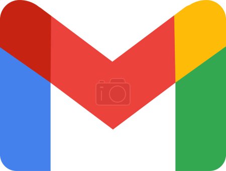 Téléchargez les illustrations : Logo Gmail. Produit Google. Icône de logo Gmail. Nouvelle icône d'application Google Gmail. Gmail est populaire Internet e-mail en ligne - en licence libre de droit