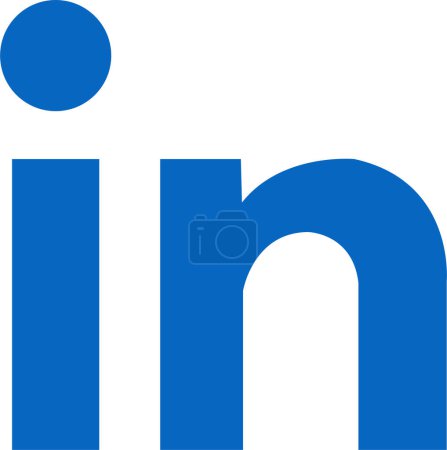 LinkedIn design logo sign symbol vector in American business and employment oriented online service operates via website and mobile apps. social media app