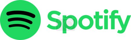 Spotify icon music app, Spotify logo, Spotify symbol logotype vector illustration
