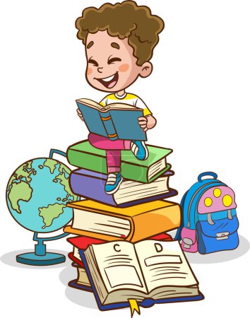 Illustration for Vector illustration of education consept - Royalty Free Image