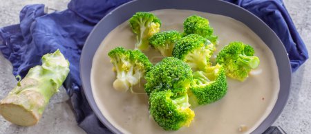 Photo for Green goodness for health enthusiasts Broccoli packs a nutritious punch in every bite - Royalty Free Image