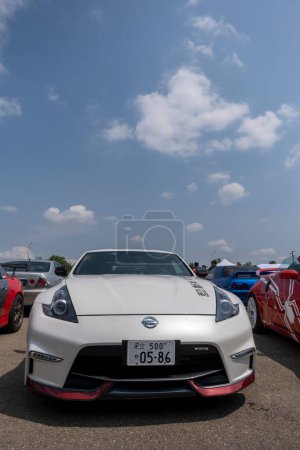 Photo for Modena, Italy : 2023 06 03 JCM Japan Car Meeting free car free japanese car rally Nissan 370z Nismo. High quality photo - Royalty Free Image