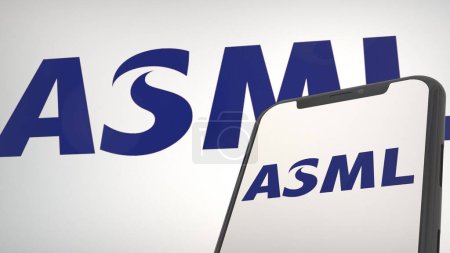 Foto de Logotipo editorial de ASML para boletines - Imagen libre de derechos