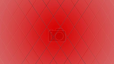 Red Dynamic Geometric Pattern Wallpaper Animation