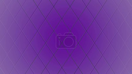 Purple Hexagon Harmony: Smooth Transitioning Loop Animation