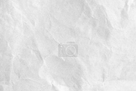 Photo for Wrinkled white paper as a background or wallpaper - Royalty Free Image