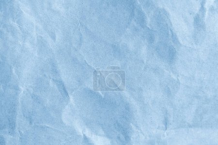 Photo for Wrinkled blue paper as a background or wallpaper - Royalty Free Image