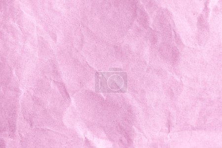 Photo for Wrinkled pink paper as a background or wallpaper - Royalty Free Image